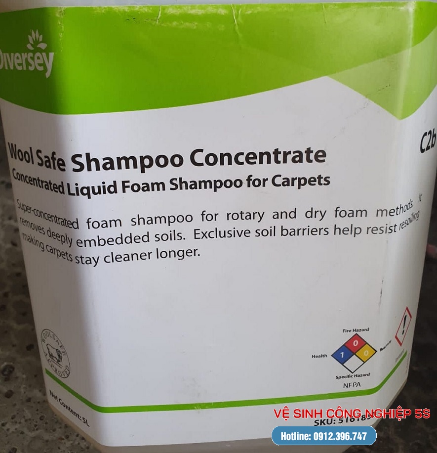 Hóa chất giặt thảm Diversey Shampoo Concentrate