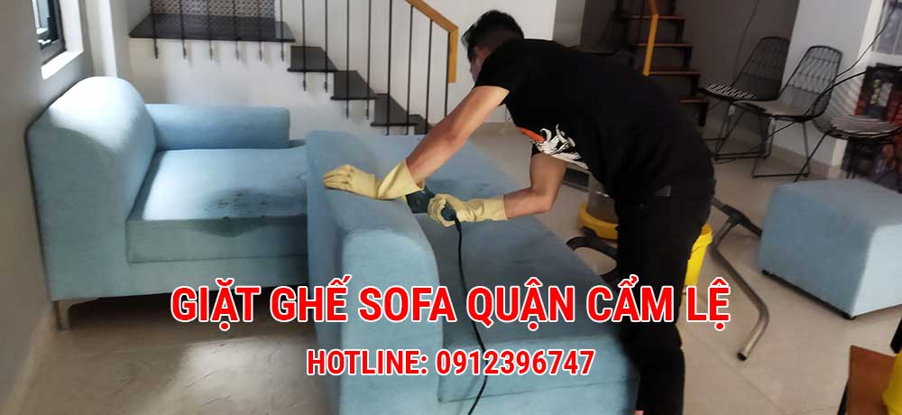 Dịch vụ giặt sofa quận Cẩm Lệ Đà Nẵng nhanh chóng giá rẻ