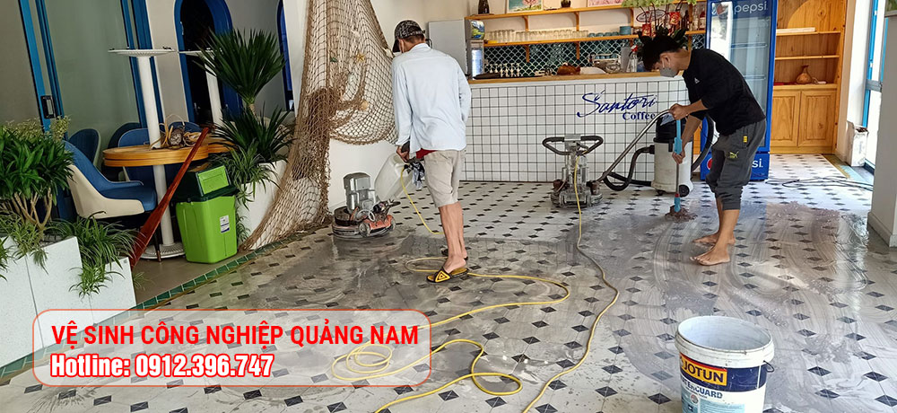 Dịch vụ vệ sinh công nghiệp Quảng Nam chuyên nghiệp uy tín