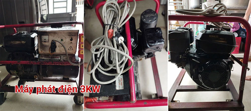 Cho thuê máy phát điện 3KW tại Đà Nẵng