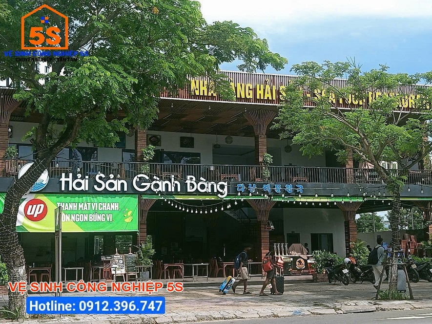 Vệ sinh nhà hàng Hải Sản Gành Bàng tại Sơn Trà, Đà Nẵng Vệ sinh nhà hàng Hải Sản Gành Bàng tại Sơn Trà, Đà Nẵng